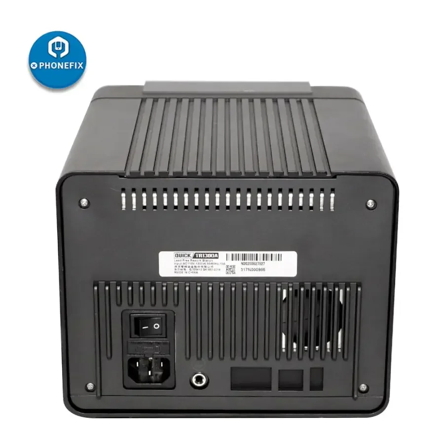 QUICK TR1300A 1300W Intelligent Hot Air Soldering Rework Station - Image 10