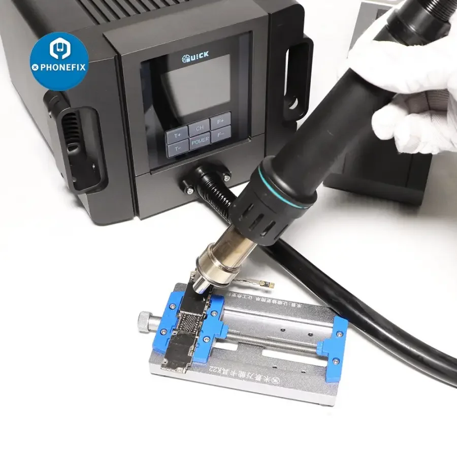 QUICK TR1300A 1300W Intelligent Hot Air Soldering Rework Station - Image 6