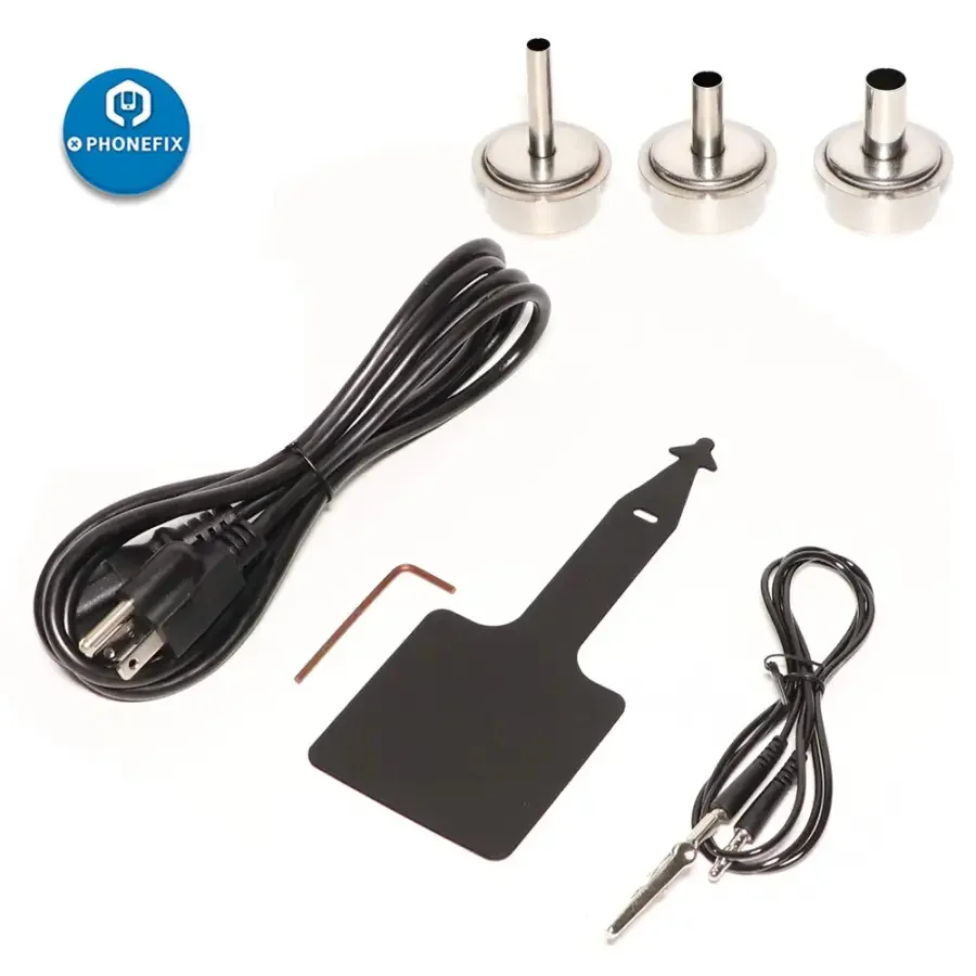 QUICK TR1300A 1300W Intelligent Hot Air Soldering Rework Station - Image 9