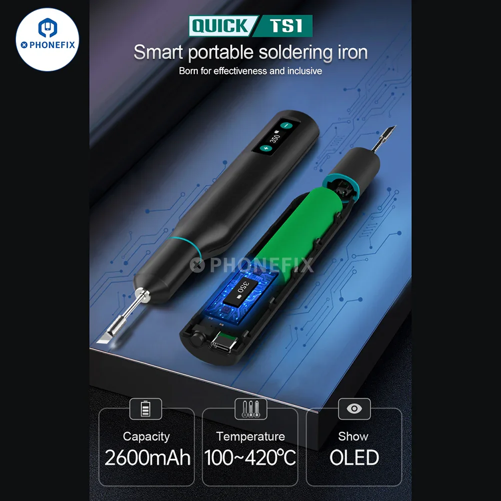 QUICK TS1 Portable Soldering Iron Smart Welding Tool - Image 2
