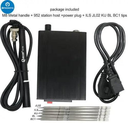 Quicko T12 Soldering Station OLED Electronic Digital Welding Iron - Image 10