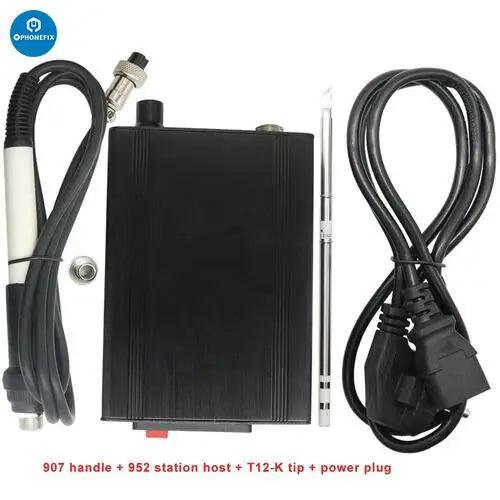Quicko T12 Soldering Station OLED Electronic Digital Welding Iron - Image 2