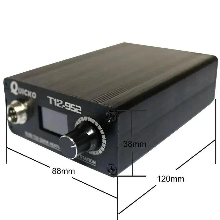 Quicko T12 Soldering Station OLED Electronic Digital Welding Iron - Image 3