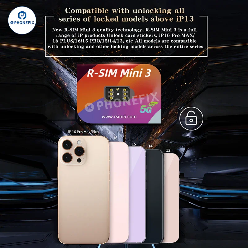 R-SIM Mini3 VSOP II Unlock Card for iPhone 13-16 Pro Max - Image 7