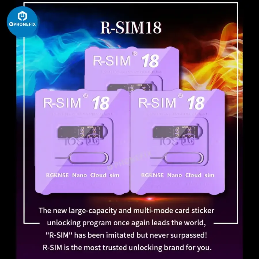 R-SIM18 19 E-SIM 5G IOS17 Unlock Card for iPhone 14 15 Series - Image 11