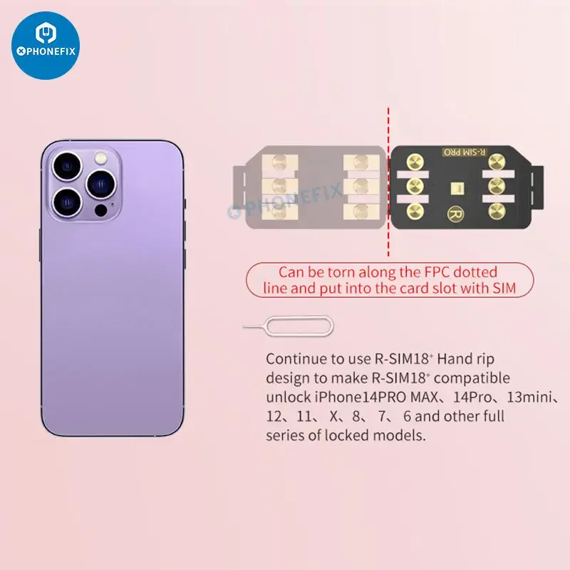 R-SIM18 19 E-SIM 5G IOS17 Unlock Card for iPhone 14 15 Series - Image 16