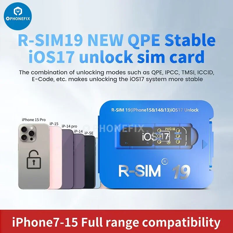 R-SIM18 19 E-SIM 5G IOS17 Unlock Card for iPhone 14 15 Series - Image 2