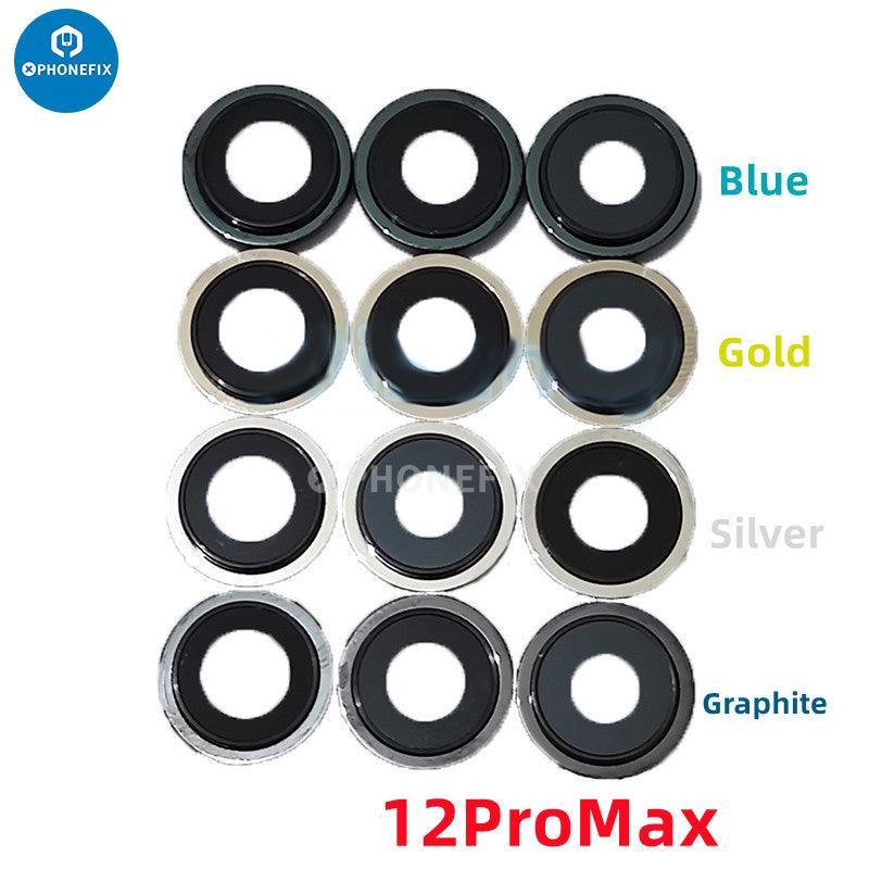 Rear Camera Lens Cover With Bezel Frame For iPhone 7-14 Series - Image 10