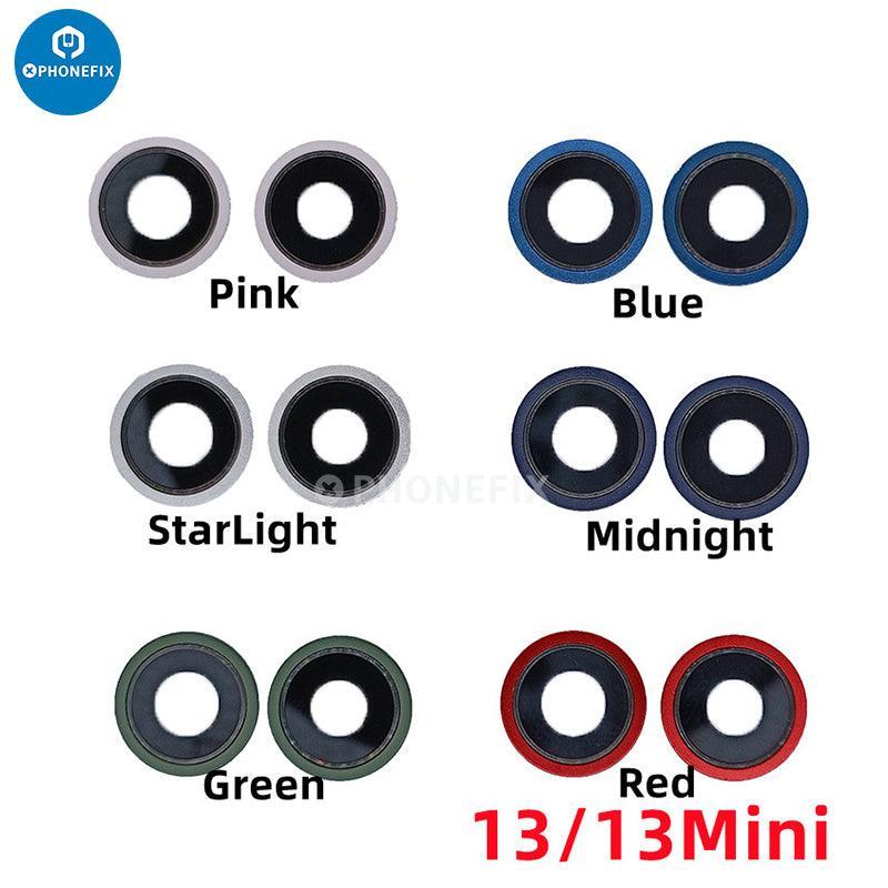 Rear Camera Lens Cover With Bezel Frame For iPhone 7-14 Series - Image 2