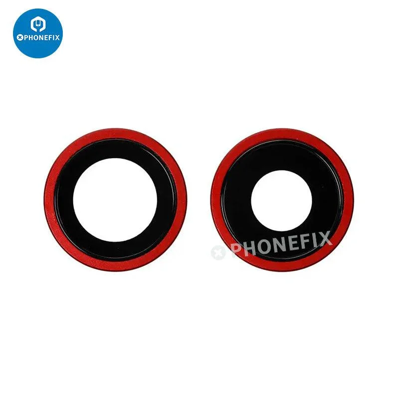 Rear Camera Lens Cover With Bezel Frame For iPhone 7-14 Series - Image 22