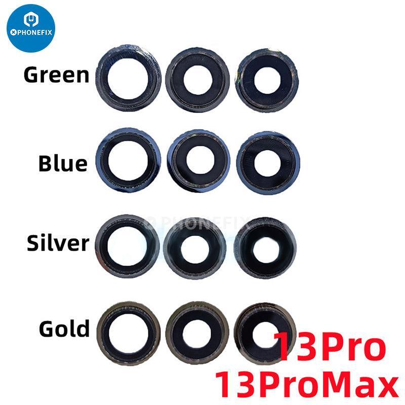 Rear Camera Lens Cover With Bezel Frame For iPhone 7-14 Series - Image 3