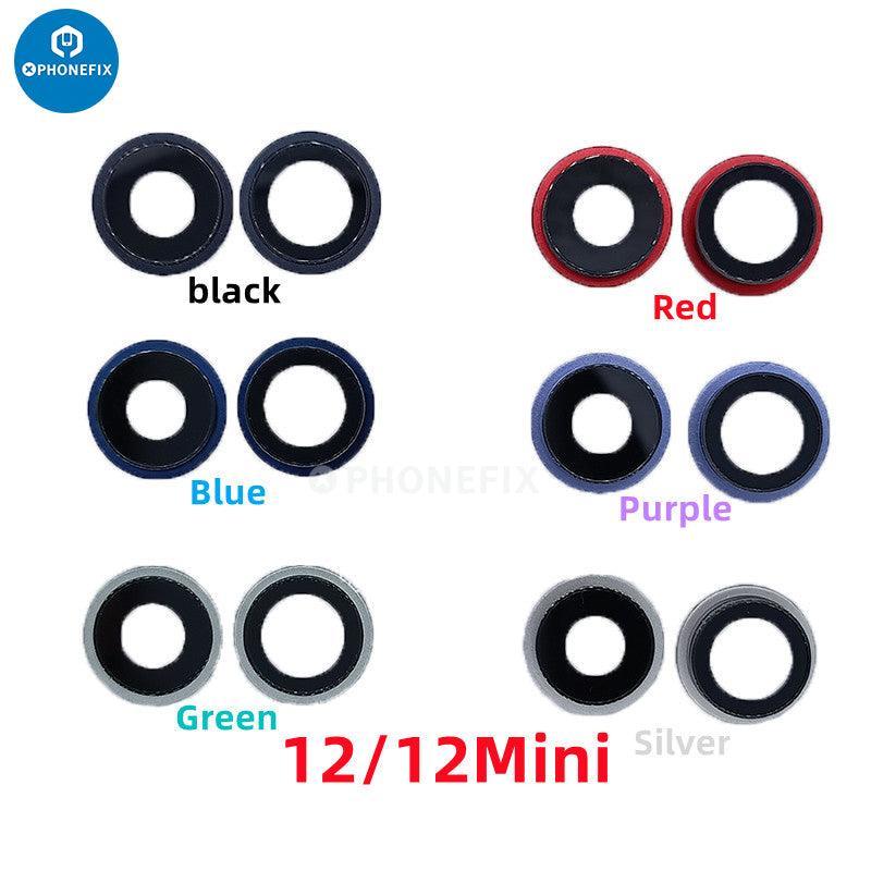 Rear Camera Lens Cover With Bezel Frame For iPhone 7-14 Series - Image 8