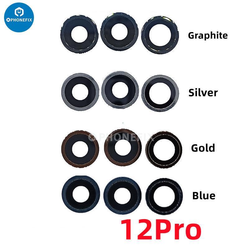 Rear Camera Lens Cover With Bezel Frame For iPhone 7-14 Series - Image 9