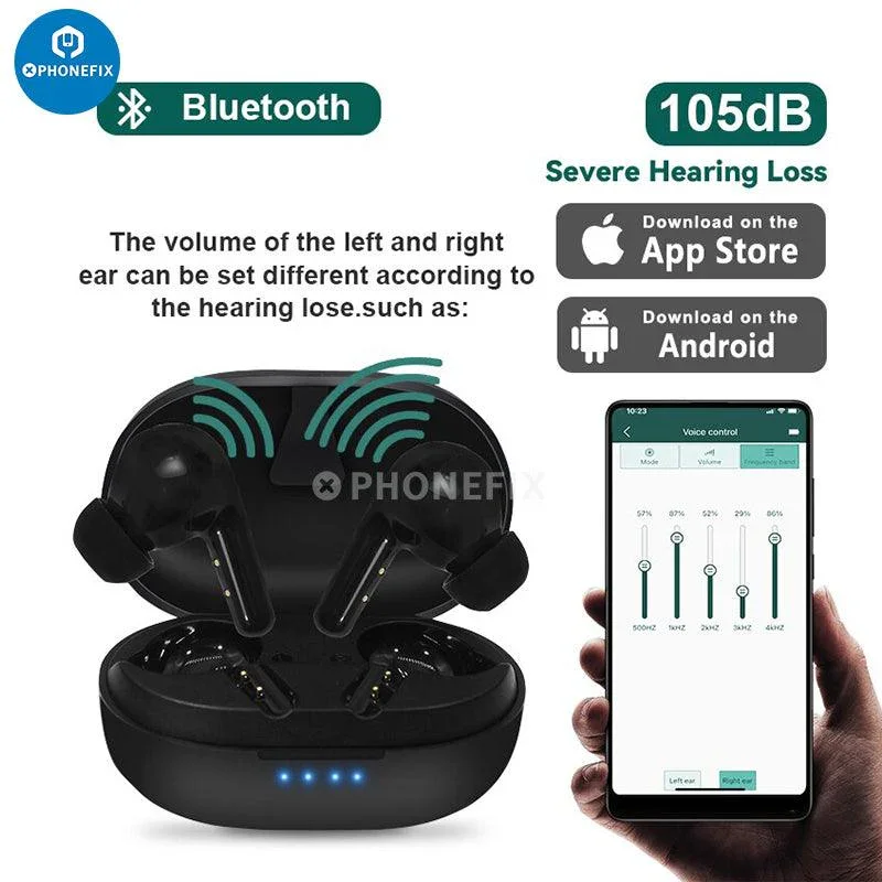 Rechargeable Bluetooth Hearing Aid For Moderate Hearing Loss - Image 2
