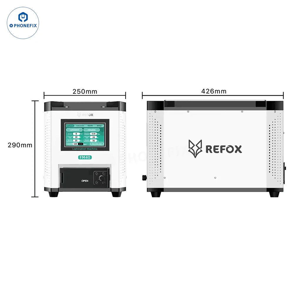 REFOX FM-30 FM40 LCD Laminating Separating Bubble Remover - Image 16