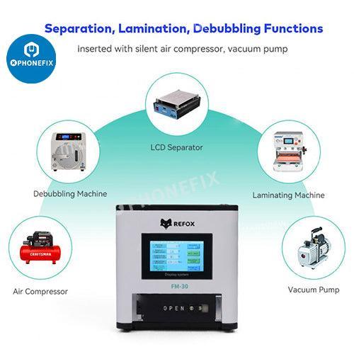 REFOX FM-30 FM40 LCD Laminating Separating Bubble Remover - Image 7