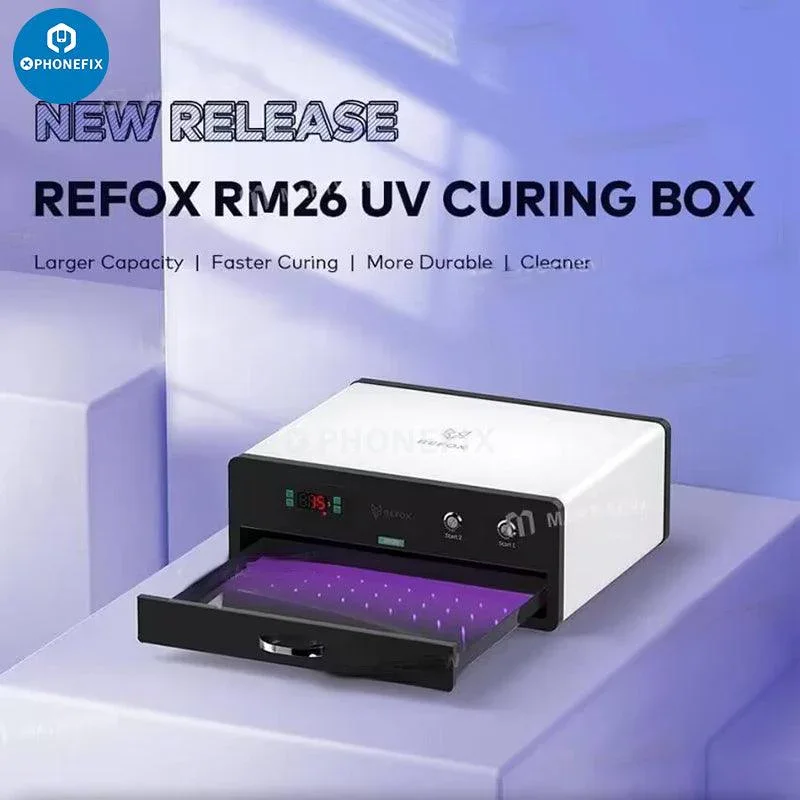 Refox RM26 RM22 UV Curing Lamp Box OCA Glue Quick Drying Tool - Image 2