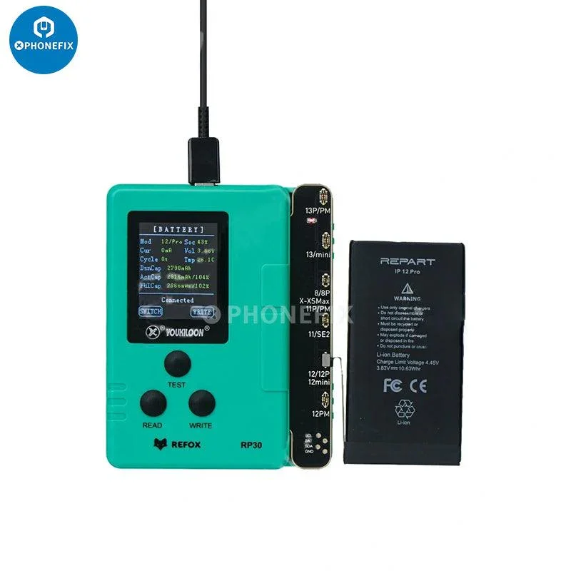 REFOX RP30 With Pre-programmed iPhone Battery Tag-on Cable - Image 3