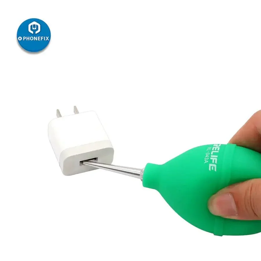 RELIFE 2 In 1 Air Blower Ball  Cleaning Pen Phone Repair Dust Cleaner - Image 6