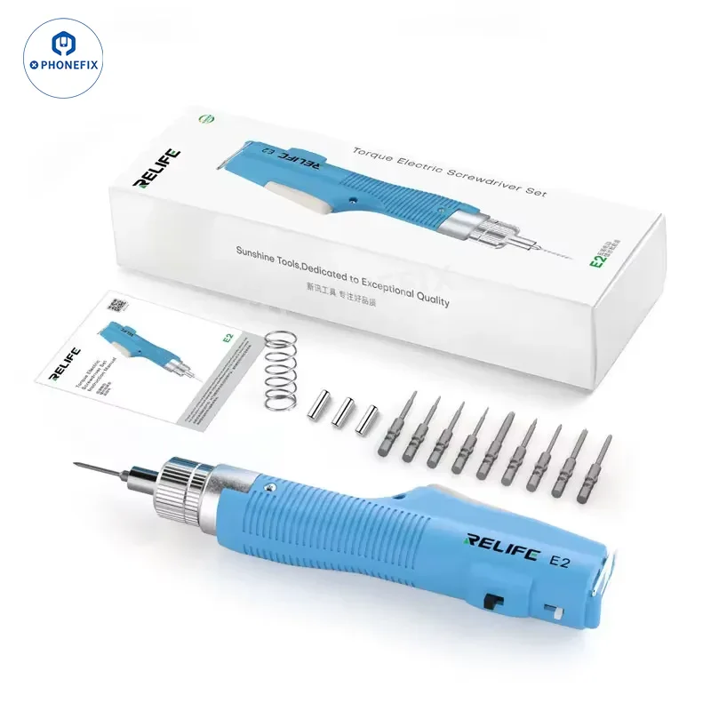 RELIFE E2 Torque Electric Screwdriver with T01 Storage Box - Image 10
