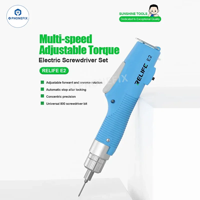 RELIFE E2 Torque Electric Screwdriver with T01 Storage Box - Image 4