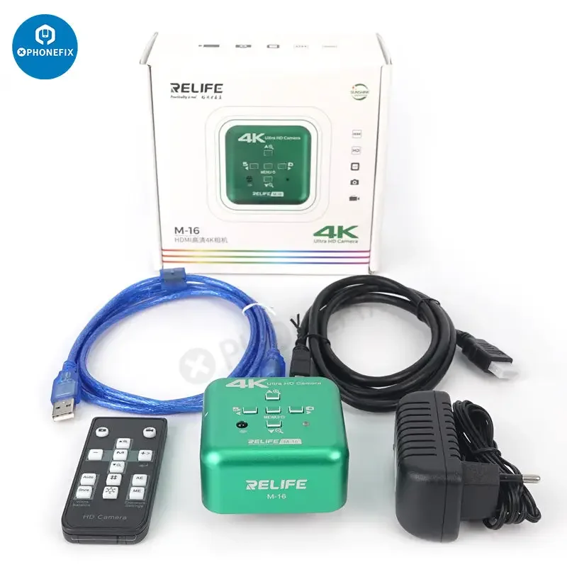 Relife M-16 4K 30fps HDMI Electronic Industrial Microscope Camera - Image 10