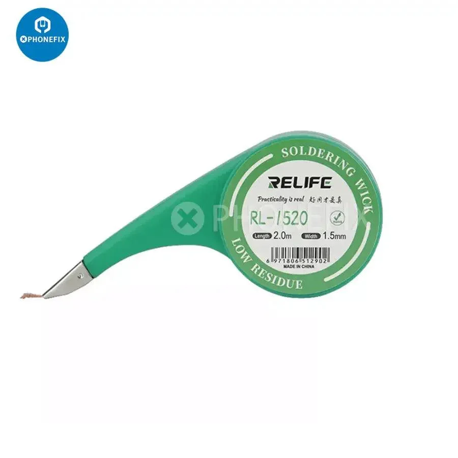 Relife No-Clean Desoldering Wick for Soldering Solder Remover Tool - Image 4