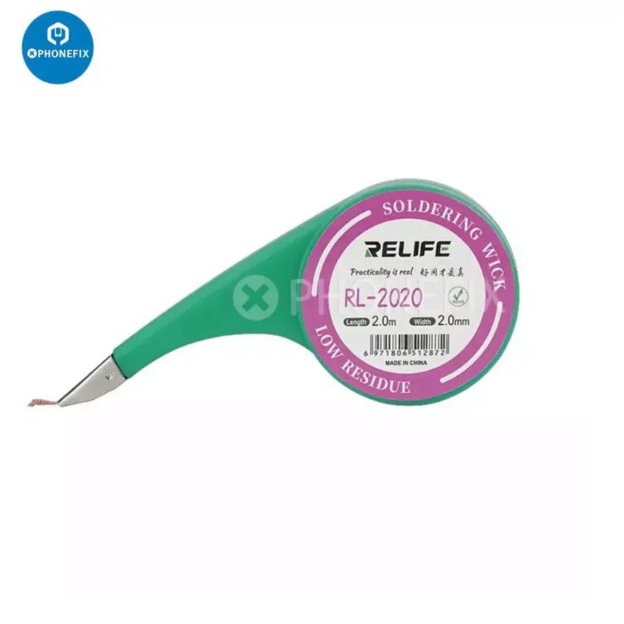 Relife No-Clean Desoldering Wick for Soldering Solder Remover Tool - Image 5