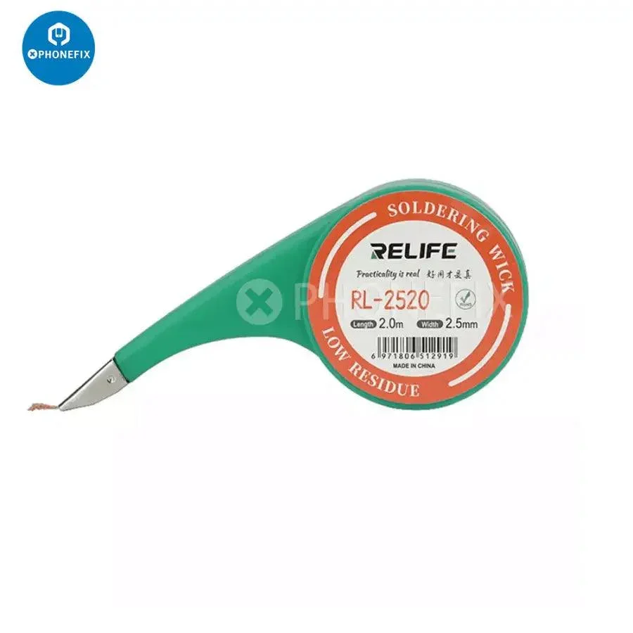 Relife No-Clean Desoldering Wick for Soldering Solder Remover Tool - Image 6
