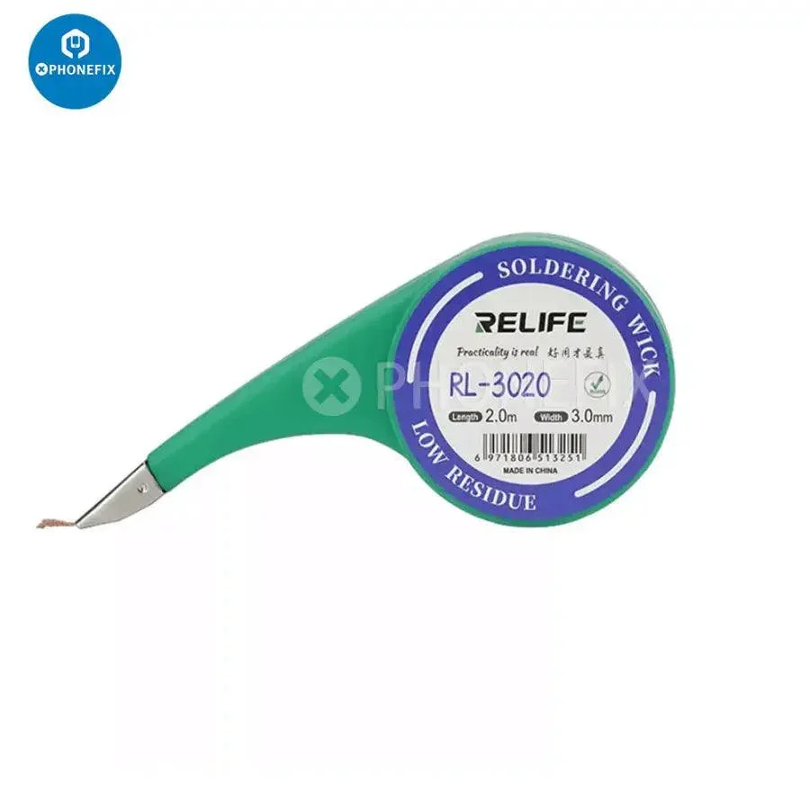 Relife No-Clean Desoldering Wick for Soldering Solder Remover Tool - Image 7
