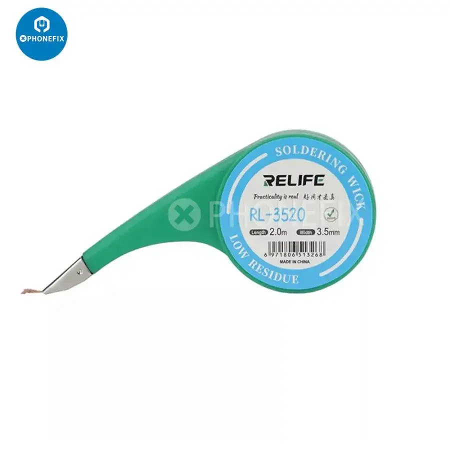 Relife No-Clean Desoldering Wick for Soldering Solder Remover Tool - Image 8