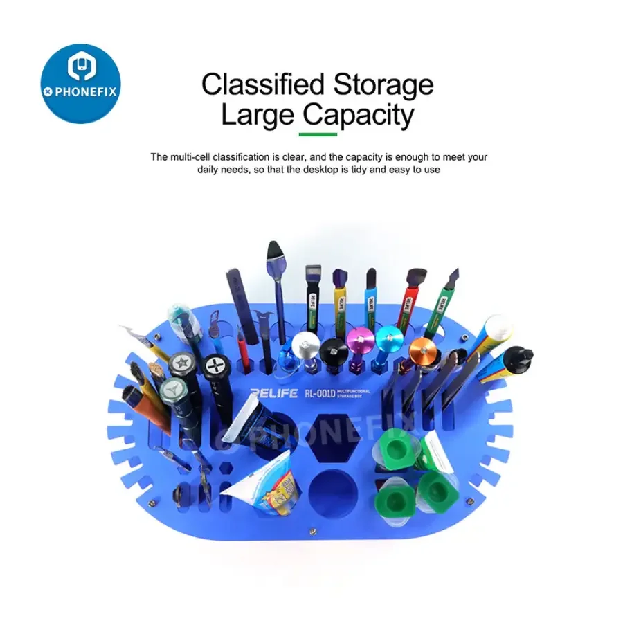 RELIFE RL-001D Multifunction Storage Box Storage Rack Screwdriver Tool - Image 6