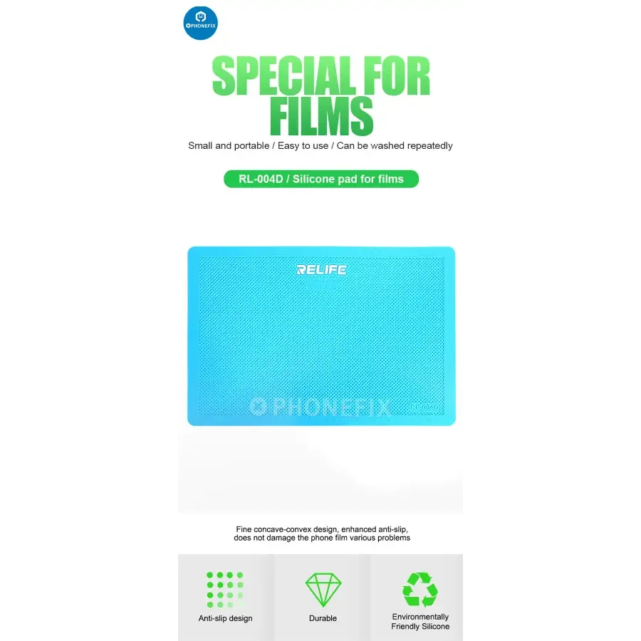 RELIFE RL-004D Special Silicone Pad For Film Mobile Phone Repair - Image 12