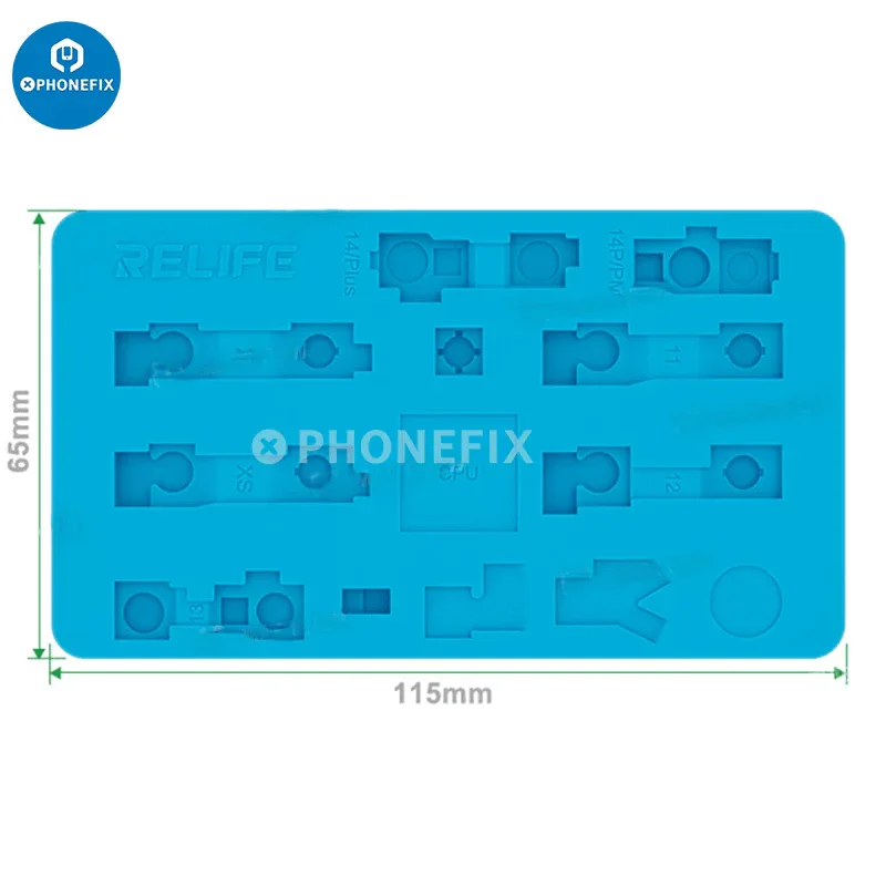 Relife RL-004FB Camera Face ID Repair Silicone Pad For iPhone - Image 4