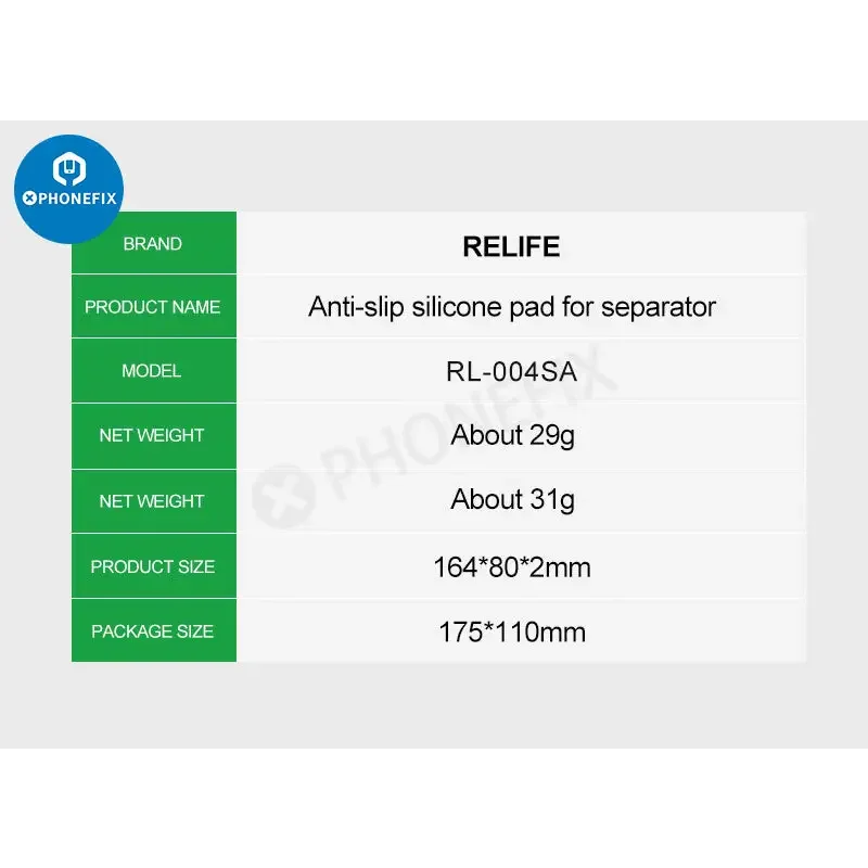 Relife RL-004SA Universal Suction Silicone Pad For 7-inch Separator - Image 10