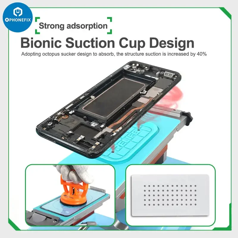 Relife RL-004SA Universal Suction Silicone Pad For 7-inch Separator - Image 2