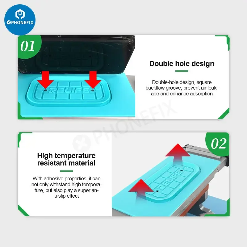 Relife RL-004SA Universal Suction Silicone Pad For 7-inch Separator - Image 6
