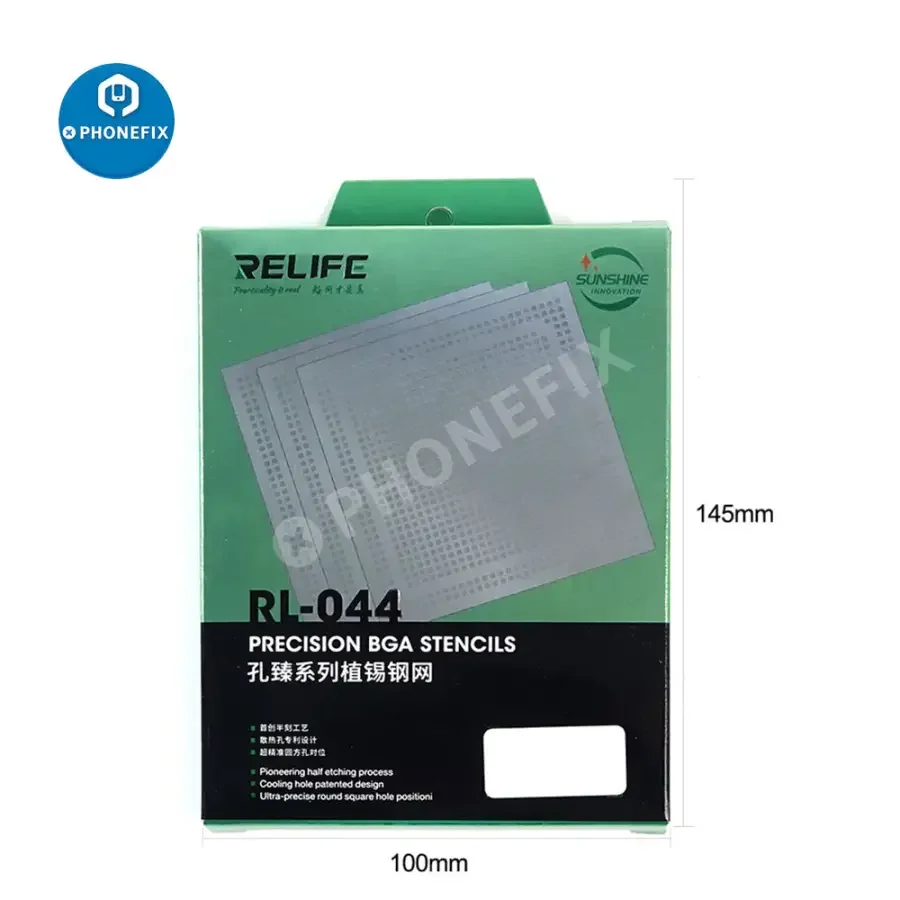 RELIFE RL-044 Precision BGA Reballing Stencil For iPhone 7-13 Pro Max - Image 7