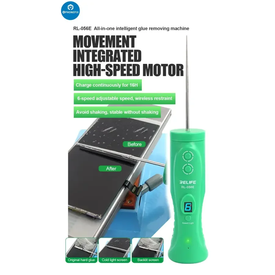 Relife RL-056E Intelligent Glue Remover OCA Glue Removing Machine - Image 12