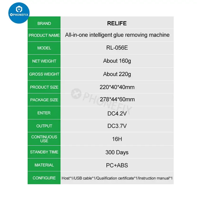 Relife RL-056E Intelligent Glue Remover OCA Glue Removing Machine - Image 14