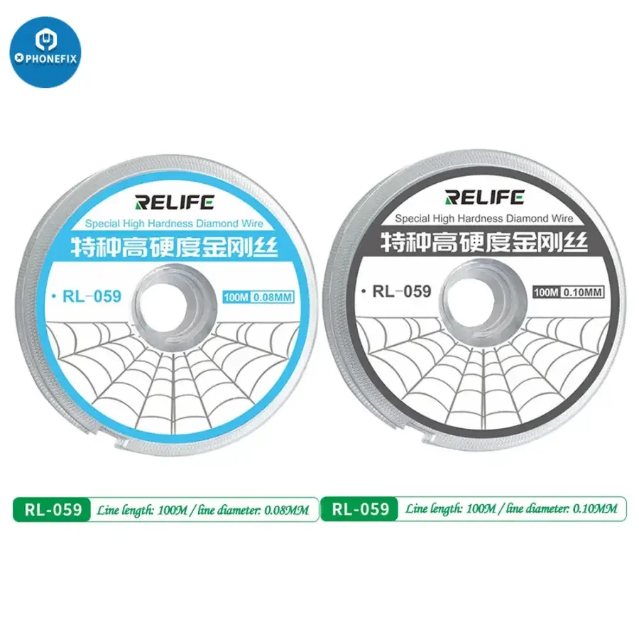 RELIFE RL-059 High Hardness Cutting Line for LCD Screen Separation 0.03-0.08mm - Image 7