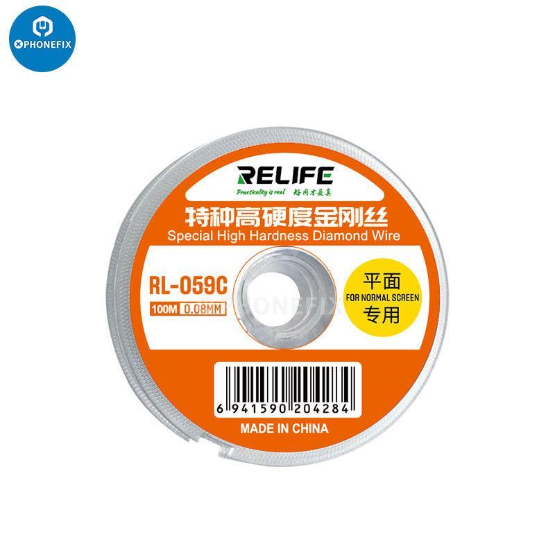 RELIFE RL-059A 0.03mm Ultrafine Cutting Wire for Edge Screen Separation - Image 4