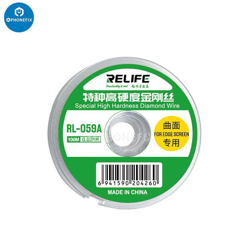 RELIFE RL-059A 0.03mm Ultrafine Cutting Wire for Edge Screen Separation - Image 5