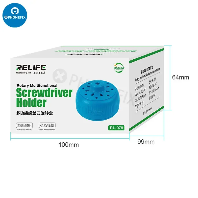 RELIFE RL-078 Magnetic Screwdriver Storage Box Rotary Base - Image 9