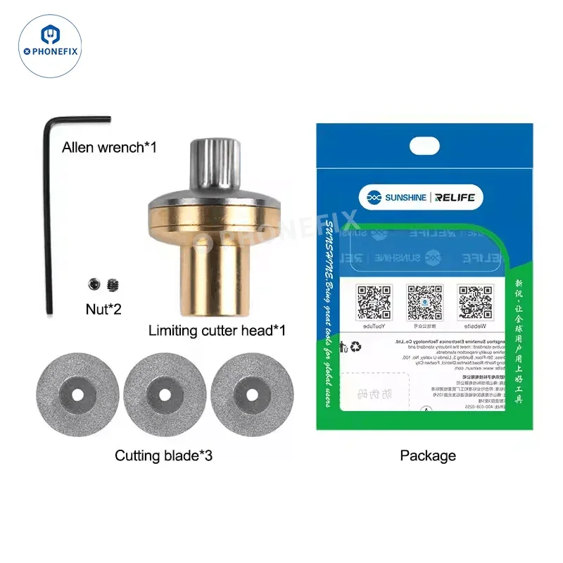 G-07PRO LCD Screen OCA Glue Remover Grinding Cutting Tool - Image 3