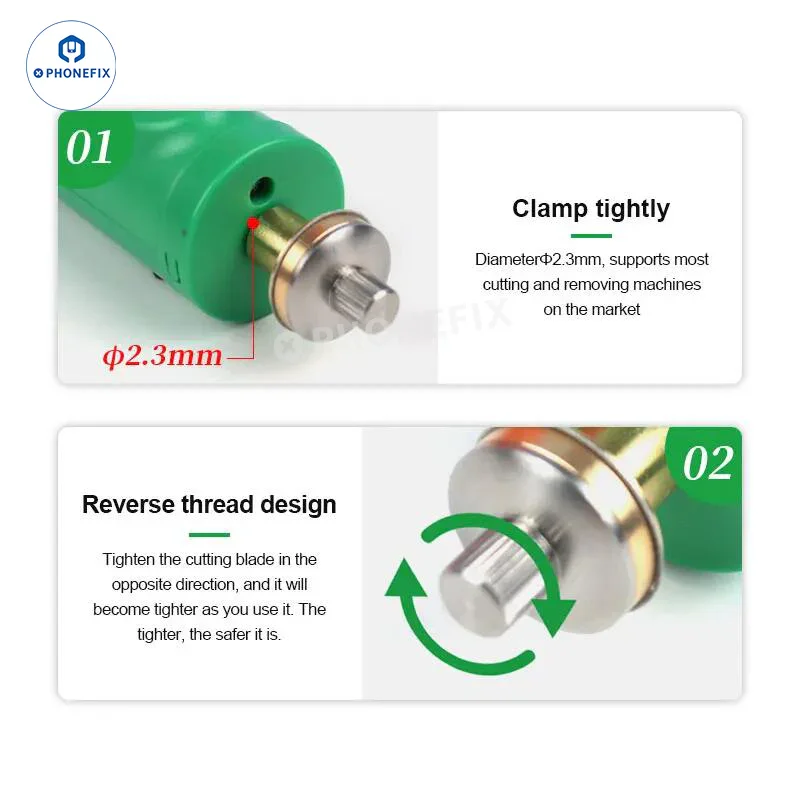 Relife RL-090 Curved Screen Cutting Head for OCA Glue Remover - Image 5