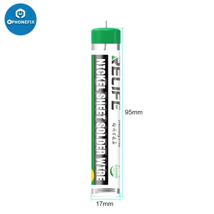 RELIFE RL-444 Battery Nickel Solder Wire for Soldering Repair 0.8MM - Image 2