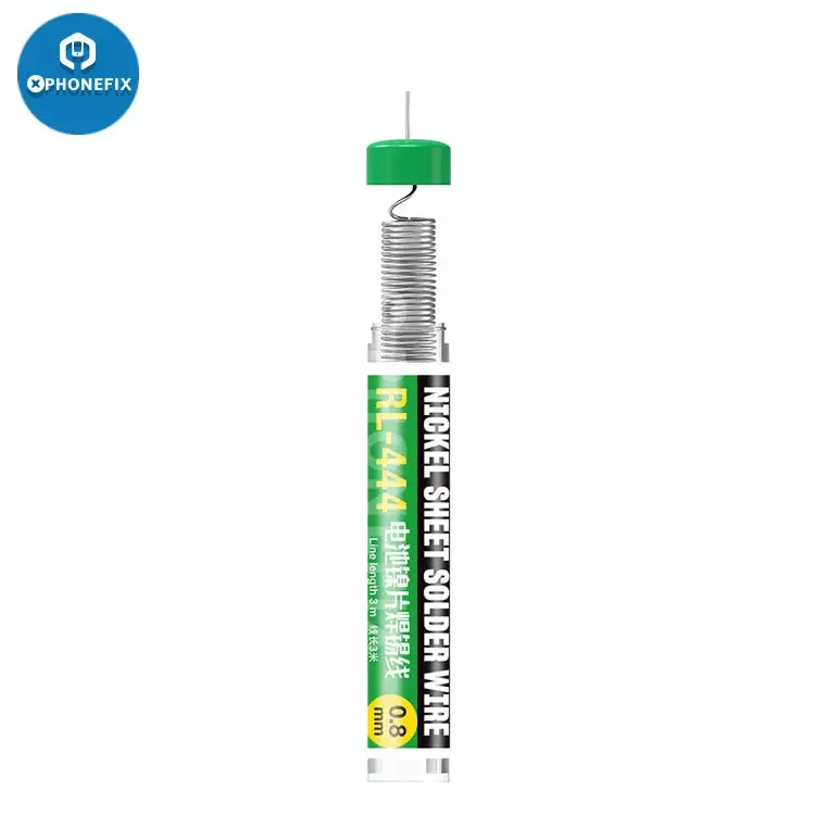 RELIFE RL-444 Battery Nickel Solder Wire for Soldering Repair 0.8MM - Image 4