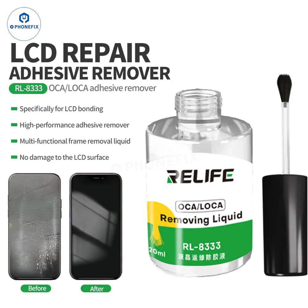RELIFE RL-528 8333 Screen Polarizer OCA Glue Remover Liquid - Image 2