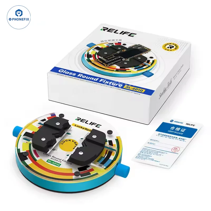 RELIFE RL-601Q PRO Rotating Glass Fixture Phone PCB IC Welding Clamp - Image 6
